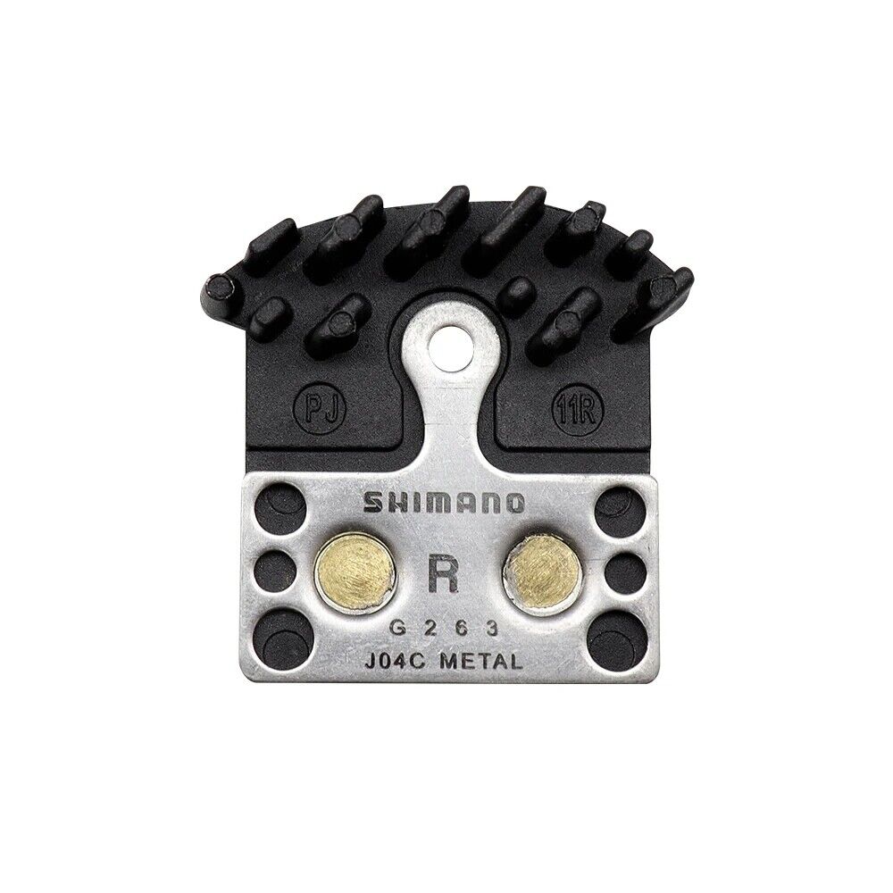 Shimano J04C Metal Cooling Fins Ice-Tech Disc Brake Pads for XT XTR SLX Deore - Fresh Stock Dated February 2026