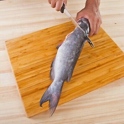 8” Serrated Slicing Knife Stainless Steel Carving Blade Never Needs Sharpening - Fresh Stock Dated December 2025