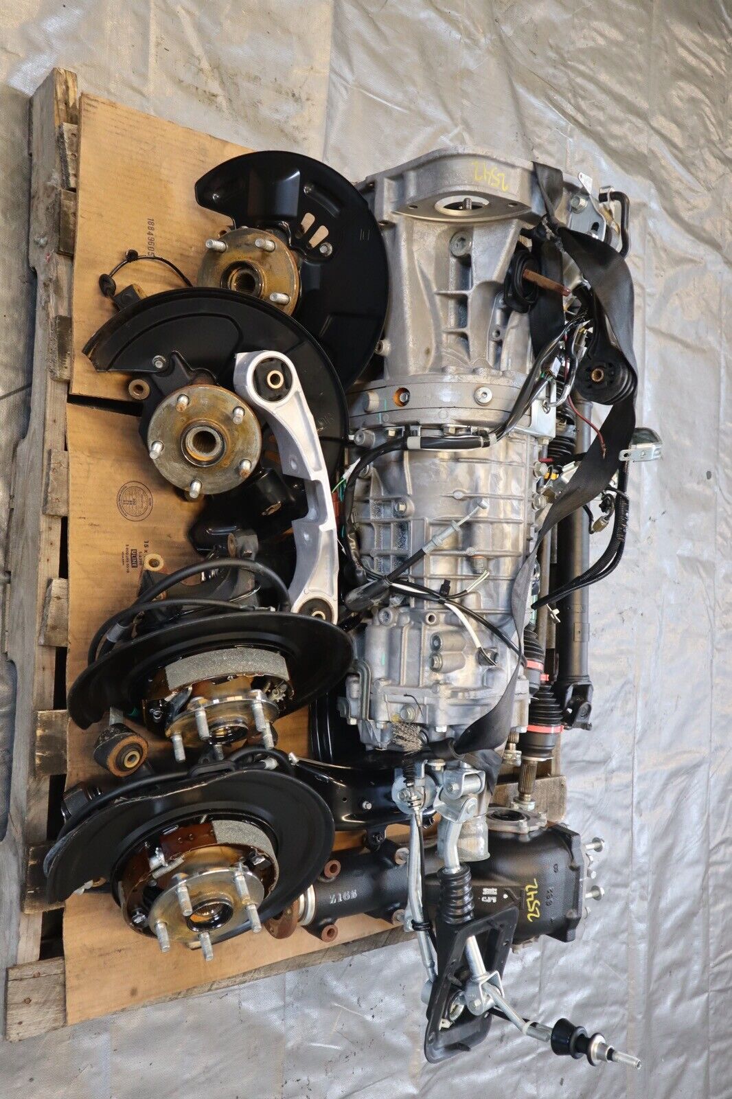 2020 SUBARU WRX STI SEDAN EJ257 OEM 6SPD MANUAL TRANSMISSION SWAP TY856UW6AB - Fresh Stock Dated February 2026