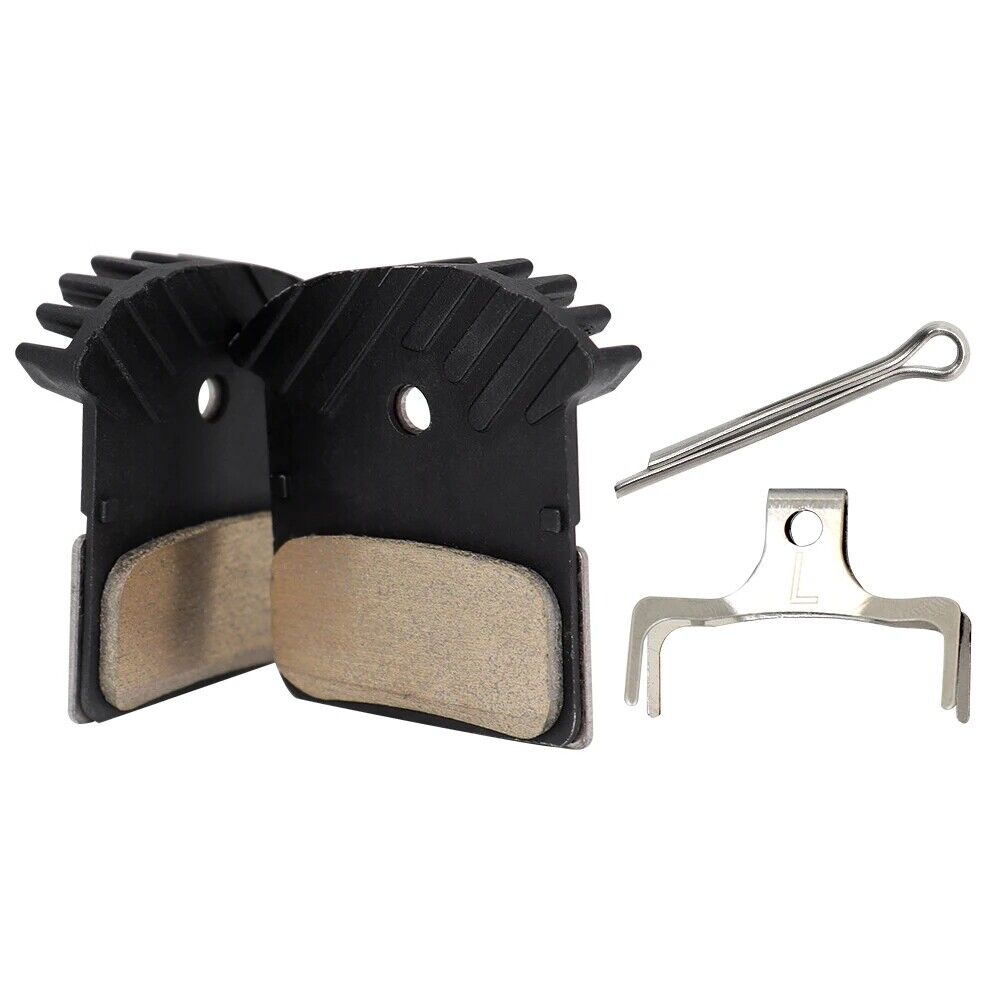 Shimano J04C Metal Cooling Fins Ice-Tech Disc Brake Pads for XT XTR SLX Deore - Fresh Stock Dated February 2026