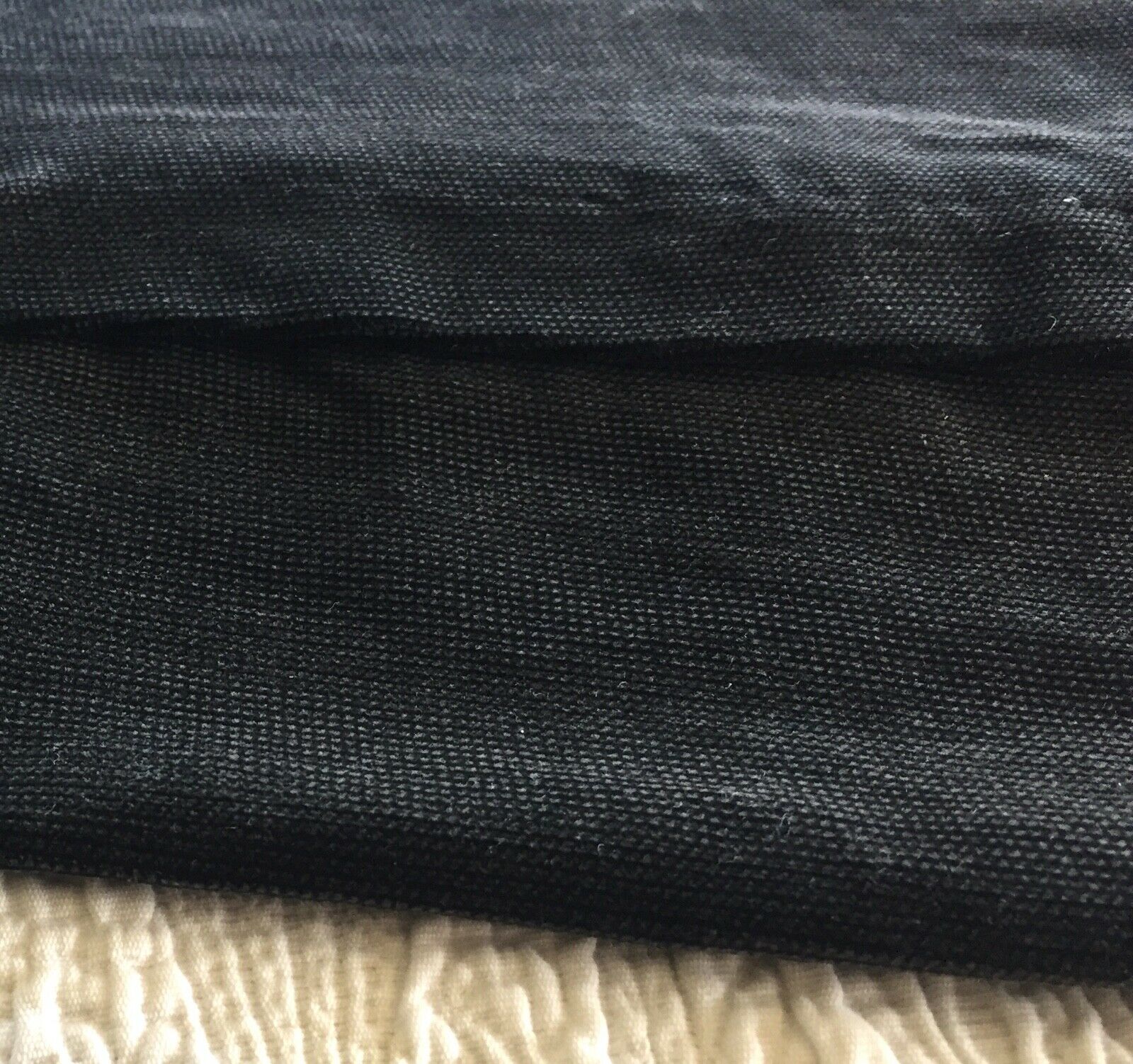 Edwardian Unfinished Dark Grey Art Deco Skirt Panel 1910s Historical Fashion M L - Fresh Stock Dated February 2026