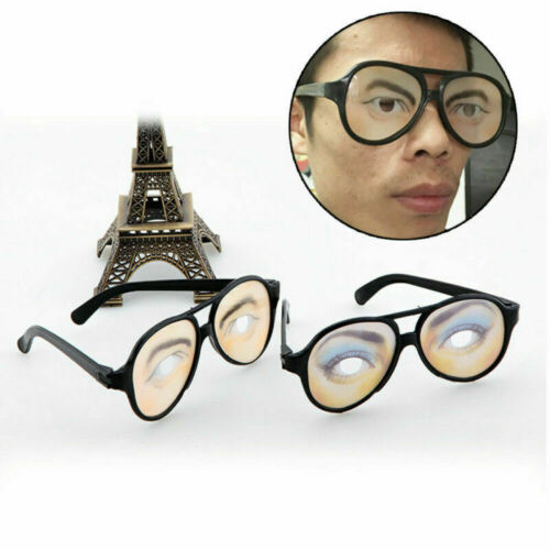 Adult Party Funny Eyes Eyeglasses Mask  Fake Eye Spectacles Costume Joke Acces - Fresh Stock Dated February 2026