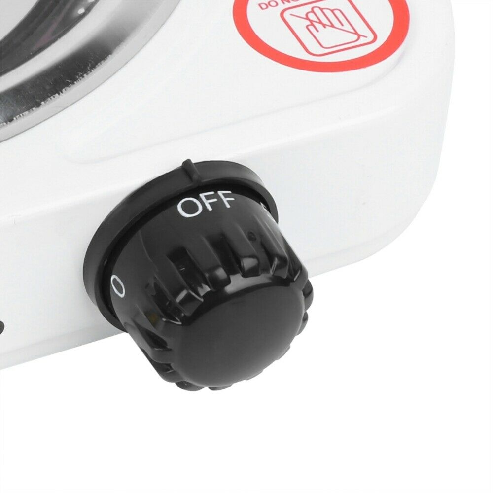 Portable 1000W Single Electric Burner Hot Plate 110V Portable Stove Kitchen - Fresh Stock Dated December 2025