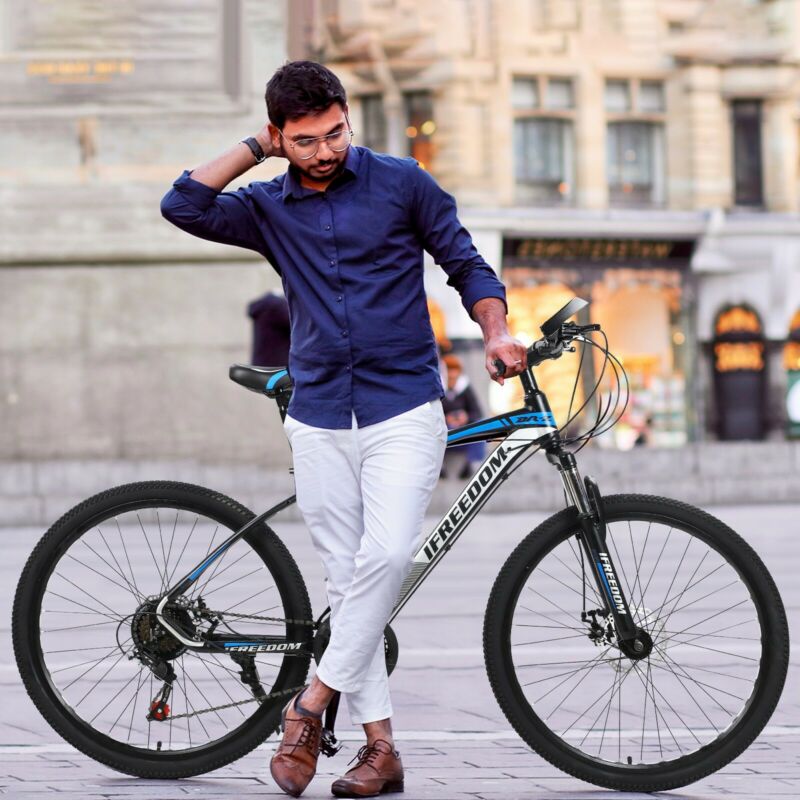 Mountain Bike 26 inches Wheels 21 Speed Bicycle MTB Front Suspension Mens Women - Fresh Stock Dated February 2026