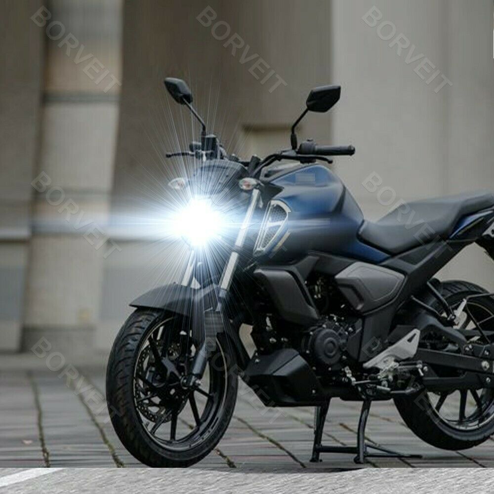 LED Headlight Bulbs Kit For Yamaha Stratoliner XV1900CT 2006-2009 H7 6000K White - Fresh Stock Dated February 2026