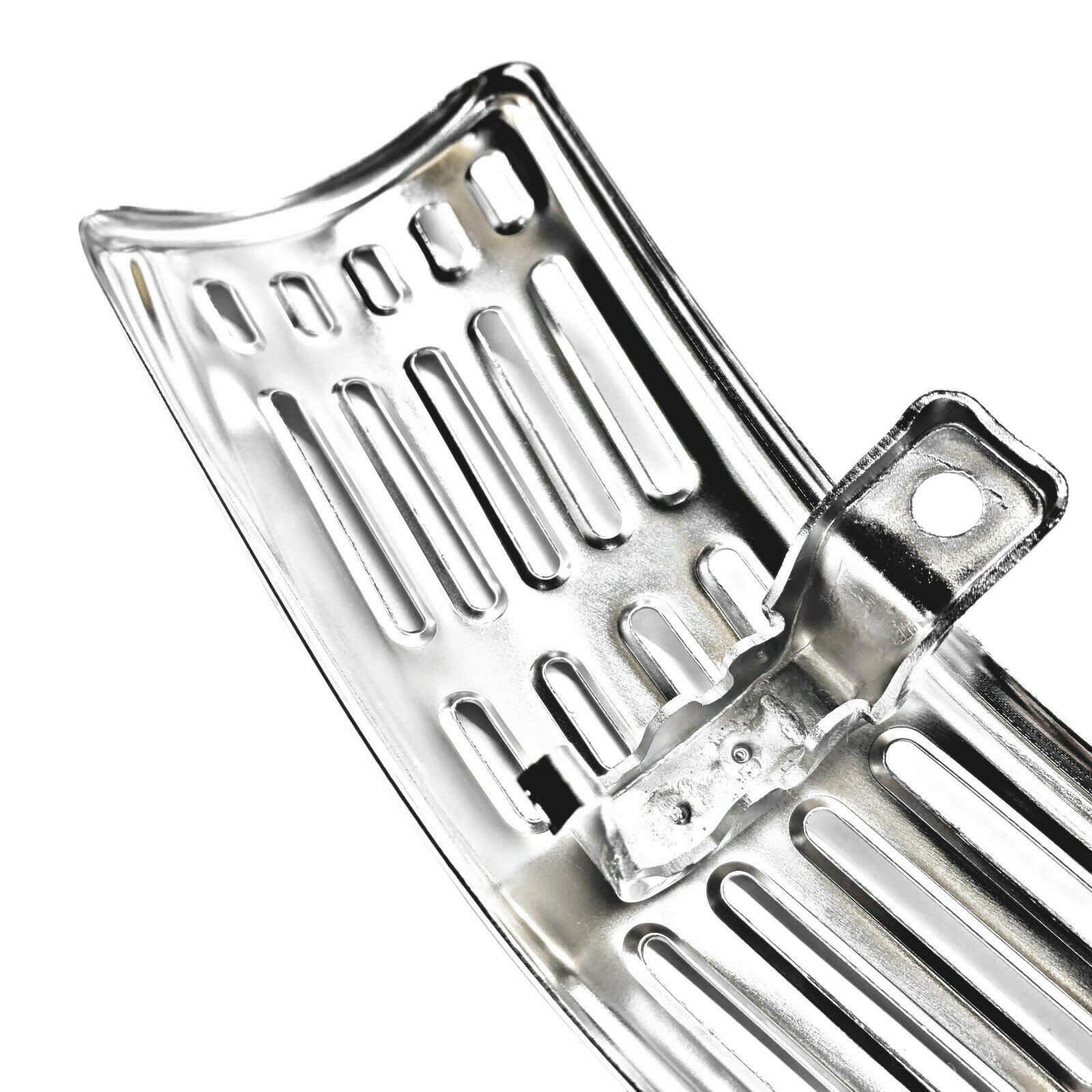 Honda CT90 Trail 90 Front Boomerang Exhaust Heat Shield 1966-1969 Muffler Pipe - Fresh Stock Dated February 2026