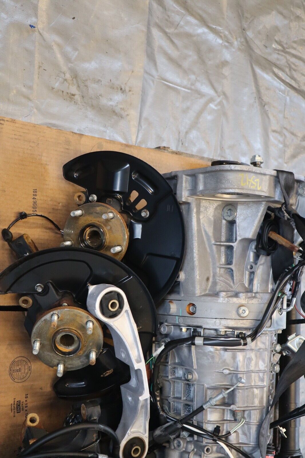 2020 SUBARU WRX STI SEDAN EJ257 OEM 6SPD MANUAL TRANSMISSION SWAP TY856UW6AB - Fresh Stock Dated February 2026