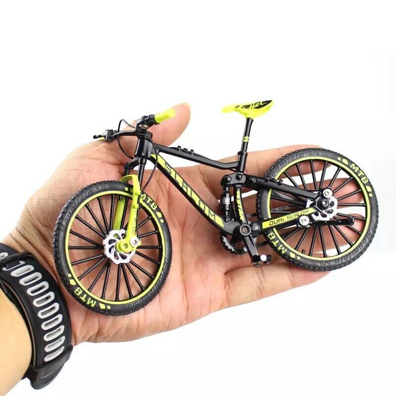 Alloy Mini Mountain Bike Toy Die-cast MTB Finger Bicycle Model USA SELLER - Fresh Stock Dated February 2026
