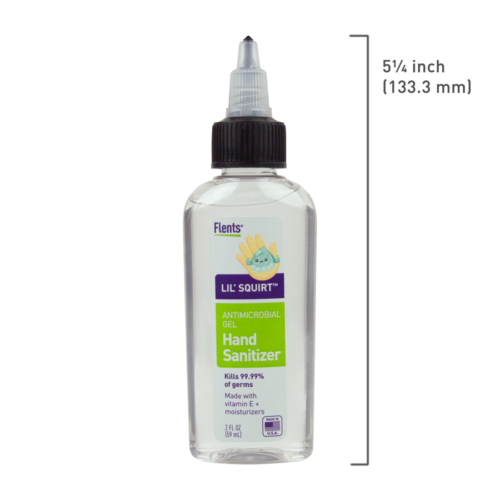 Flents® Lil' Squirt™ Hand Sanitizer Gel - 2.0oz (case of 24) - Fresh Stock Dated February 2026