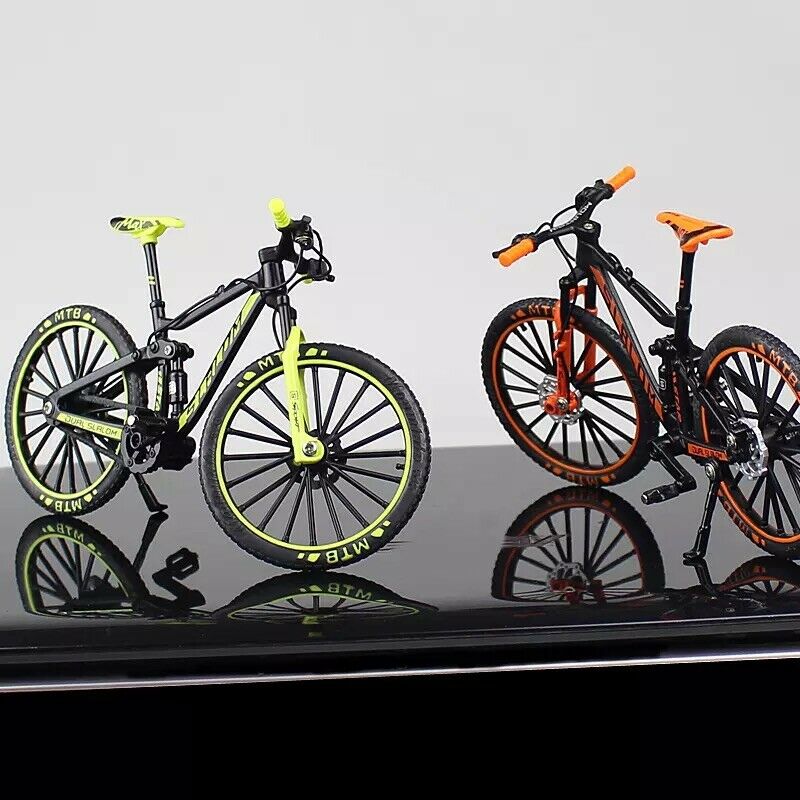 Alloy Mini Mountain Bike Toy Die-cast MTB Finger Bicycle Model USA SELLER - Fresh Stock Dated February 2026