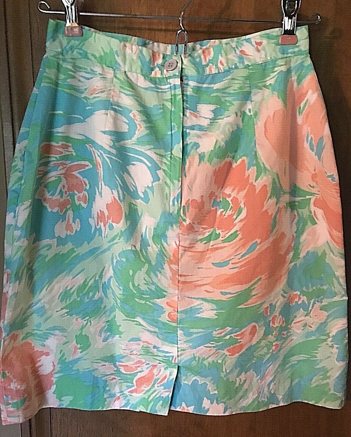 Vintage Short Summer Skirt  Pastel Colors - Fresh Stock Dated February 2026