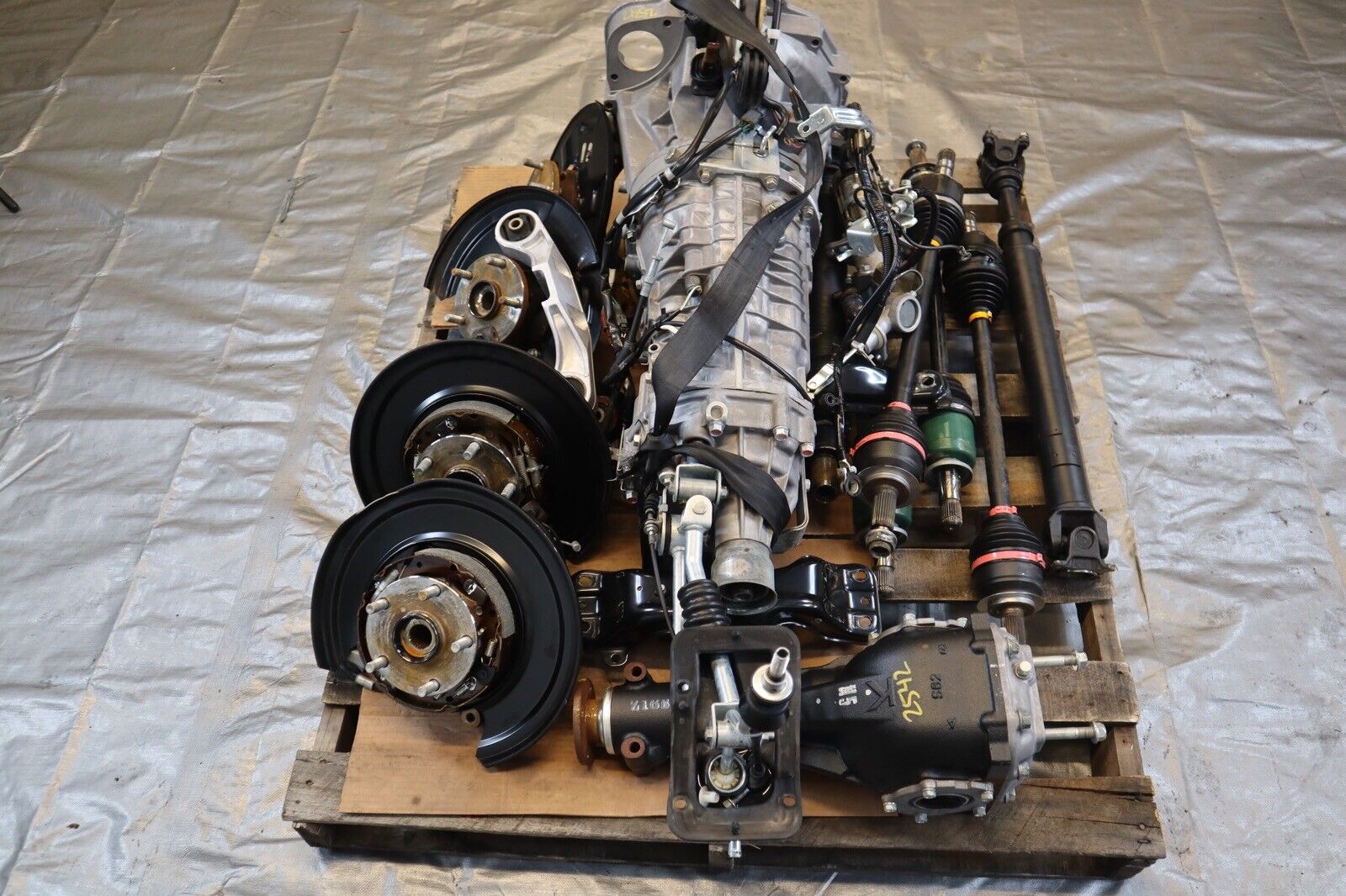 2020 SUBARU WRX STI SEDAN EJ257 OEM 6SPD MANUAL TRANSMISSION SWAP TY856UW6AB - Fresh Stock Dated February 2026