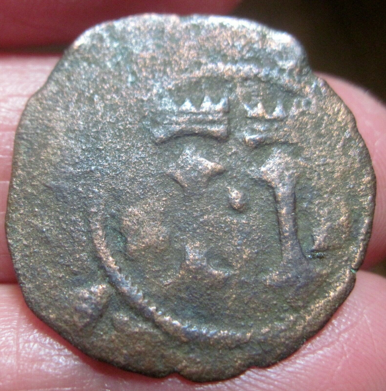 (1516-1556) DOMINICAN REPUBLIC -- 4 MARAVEDIS ---1st Coinage of Hispañola- - Fresh Stock Dated February 2026