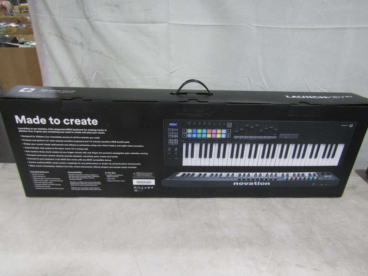Novation Launchkey MK3 61 Keyboard Controller - Fresh Stock Dated February 2026