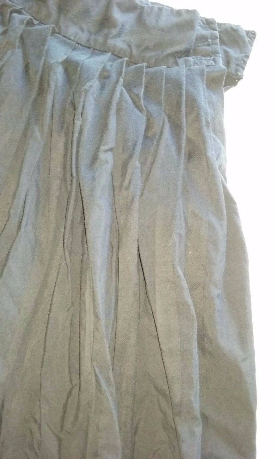 Vintage Perry Ellis Long Black Pleated Maxi Skirt - Size 10 - Good Condition - Fresh Stock Dated February 2026