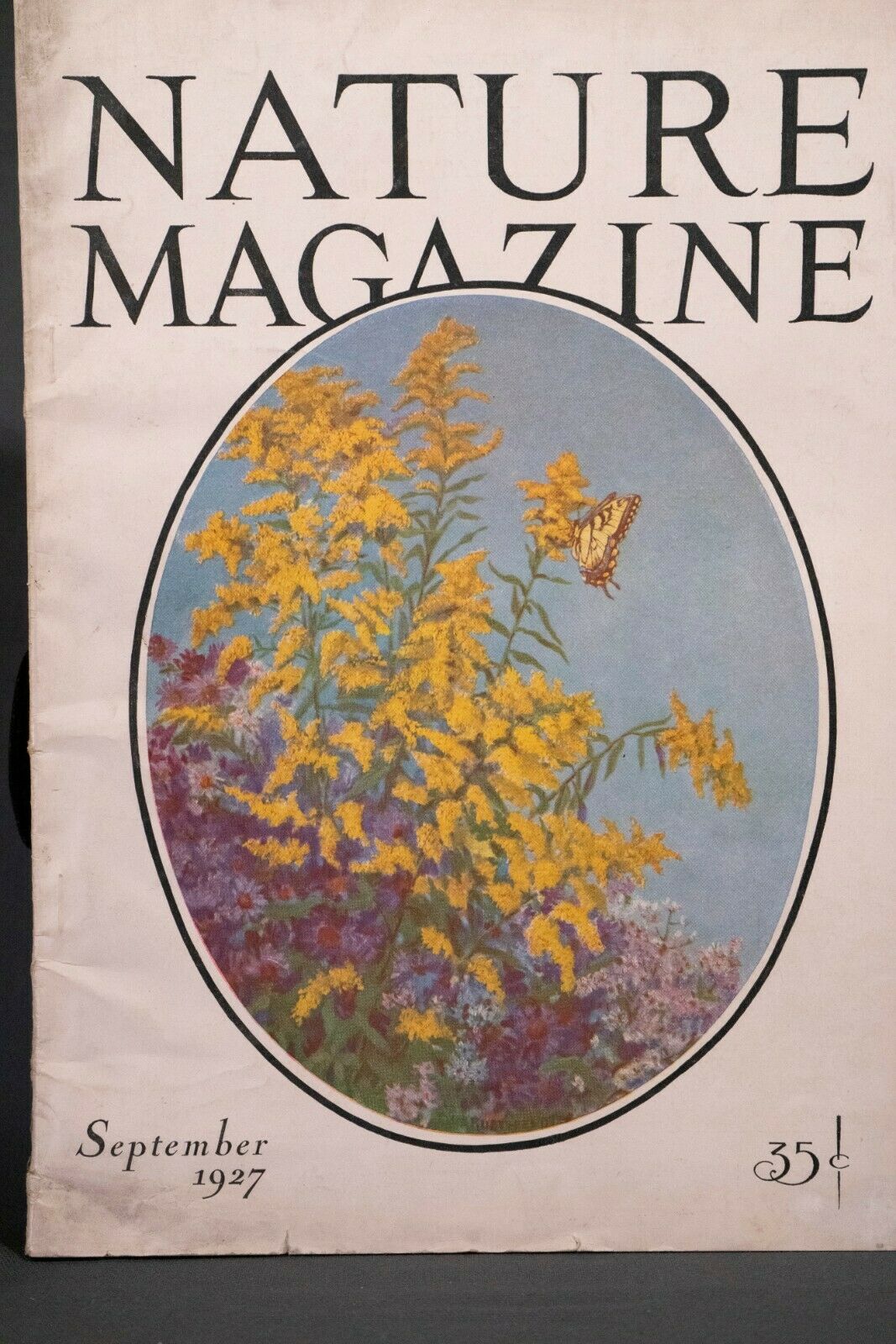 Antique Nature Magazine September 1927 Outdoor & Nature Publication - Fresh Stock Dated December 2025