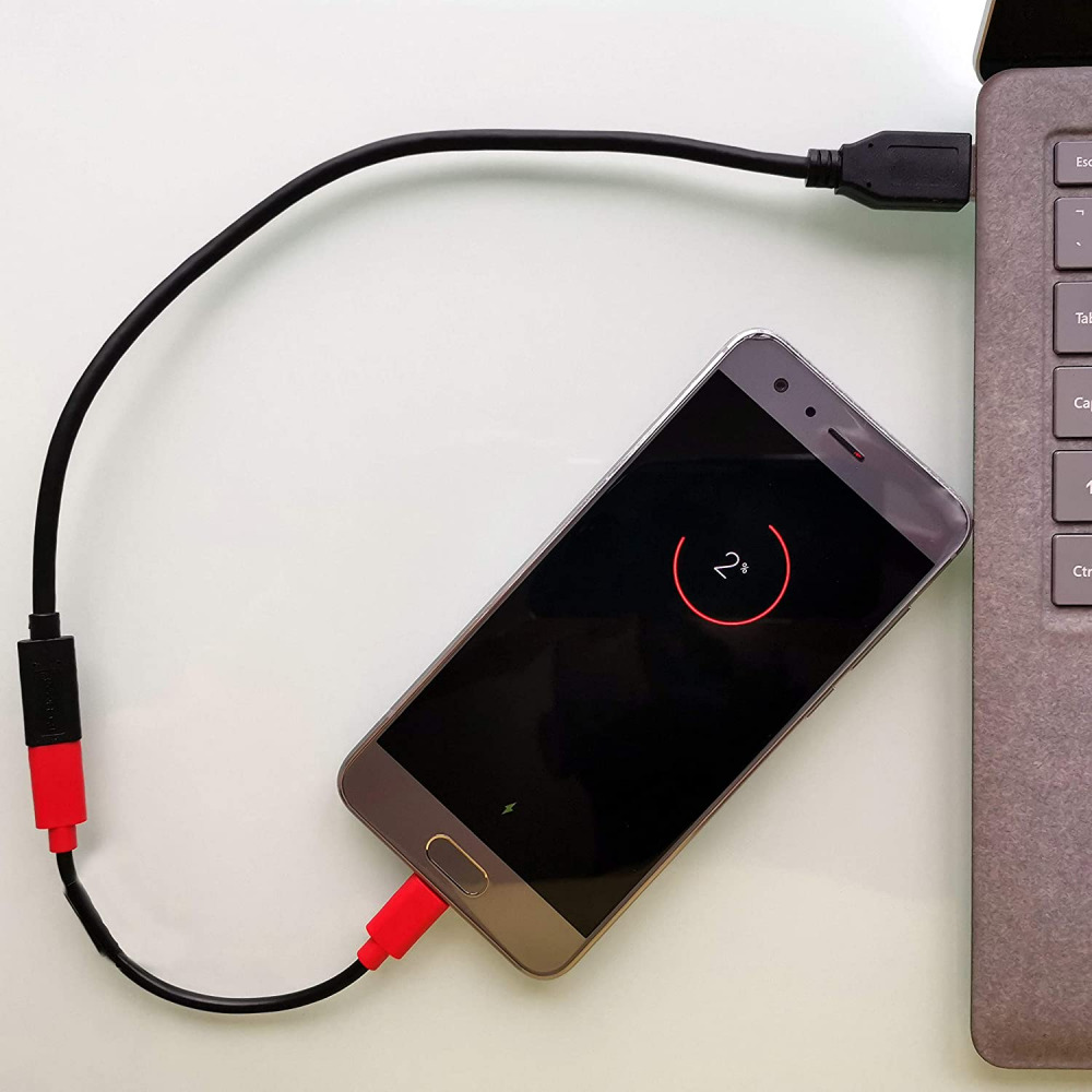 PortaPow USB-C to C Data Blocker - Protect Against Juice Jacking 1 - Fresh Stock Dated February 2026