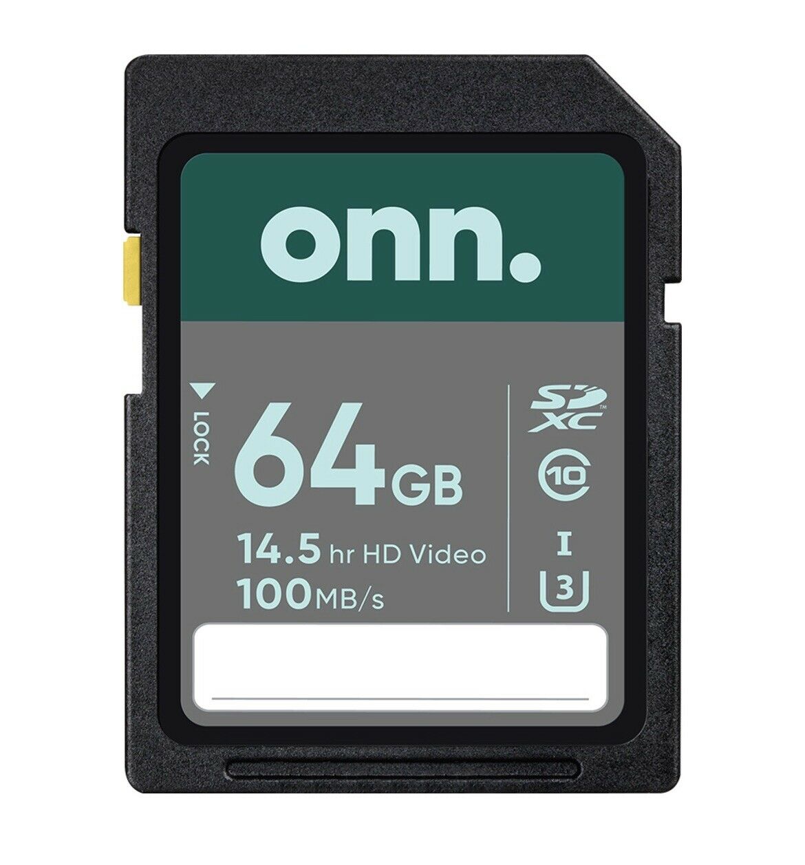 2-Pack - onn 64GB SDXC Flash Memory Card, up to 100MB/s read speed - Fresh Stock Dated February 2026