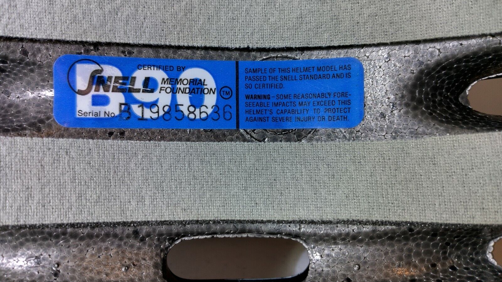 Vintage 1991 TREK USA Size S Micro Lite Bike Bicycle Helmet With Box - Fresh Stock Dated December 2025