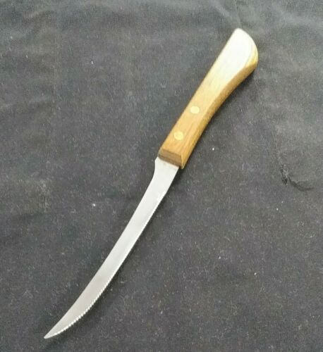 EKCO Eterna fruit and vegetable knife serrated wood handle - Fresh Stock Dated December 2025