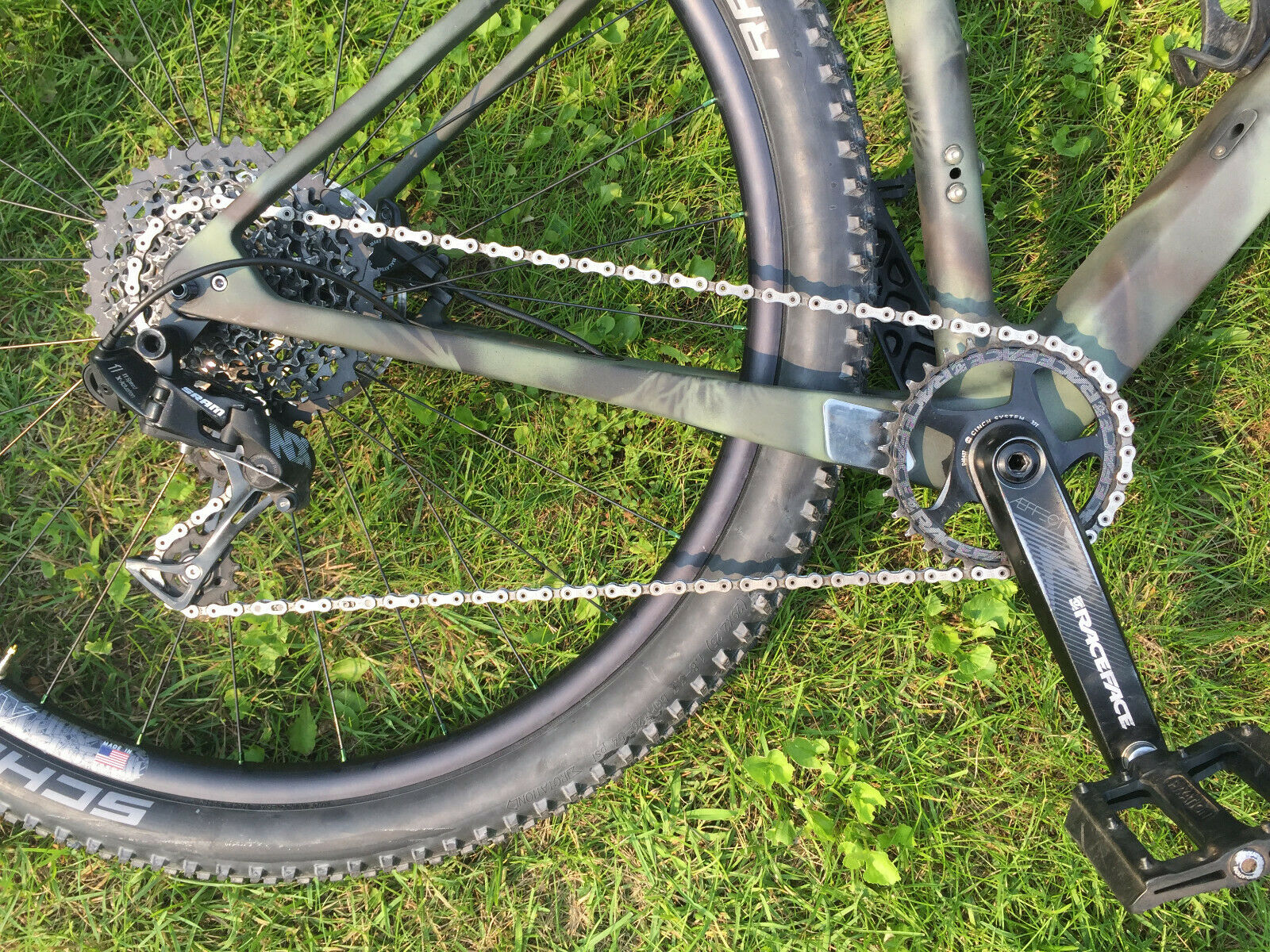 Mountain Bike custom carbon 29, Large 19