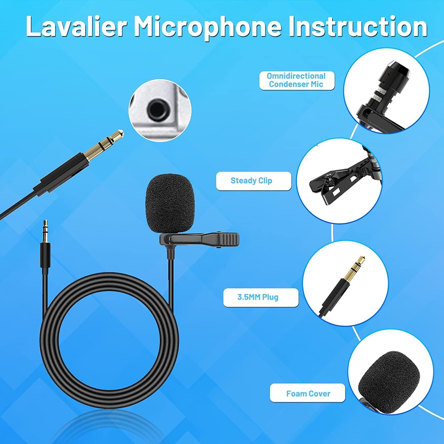 Car Radio Stereo 3.5mm GPS Microphone DVD Bluetooth Enabled Audio External Mic - Fresh Stock Dated February 2026