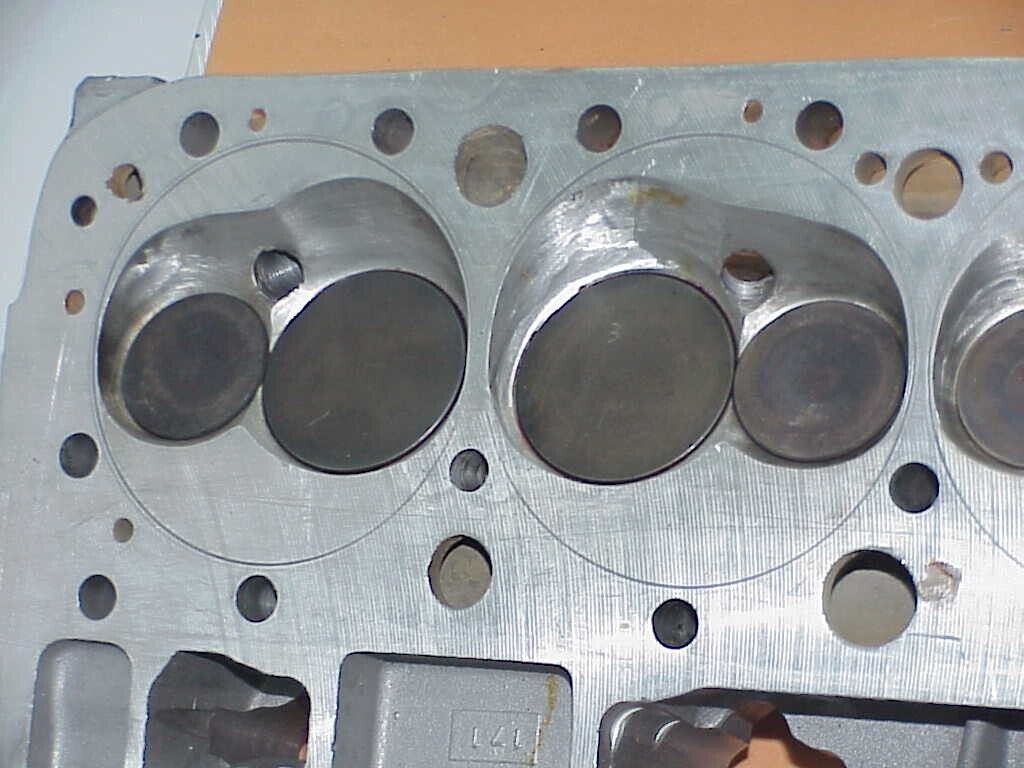 2 GM 18° Chevy Ported Aluminum Heads & Titanium Valves & Springs #10134363 - Fresh Stock Dated February 2026