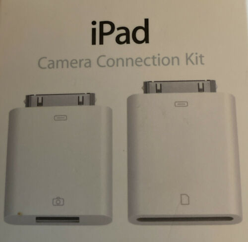 Genuine Apple iPad Camera Connection Kit MC531ZM/A Quantity2(A1362 & A1358) - Fresh Stock Dated February 2026