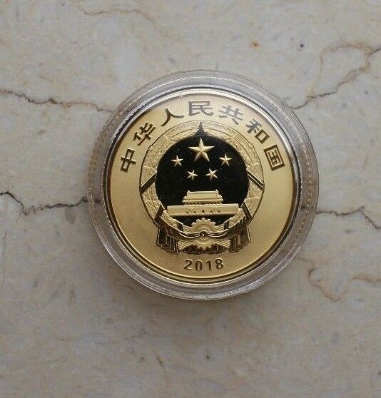 China 2018 Gold and Silver Coins Set-Chinese Auspicious Culture-Shou Ju Mao Die - Fresh Stock Dated February 2026