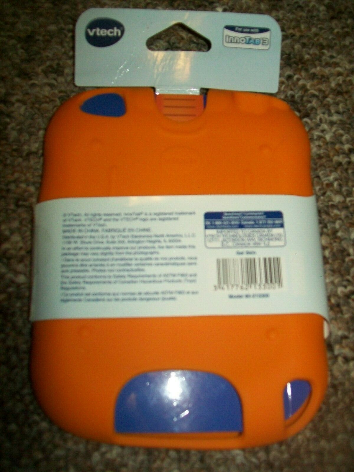 Vtech Innotab 3 Gel Skin Case Cover Orange - Ages 3-9 Brand new in the package - Fresh Stock Dated February 2026