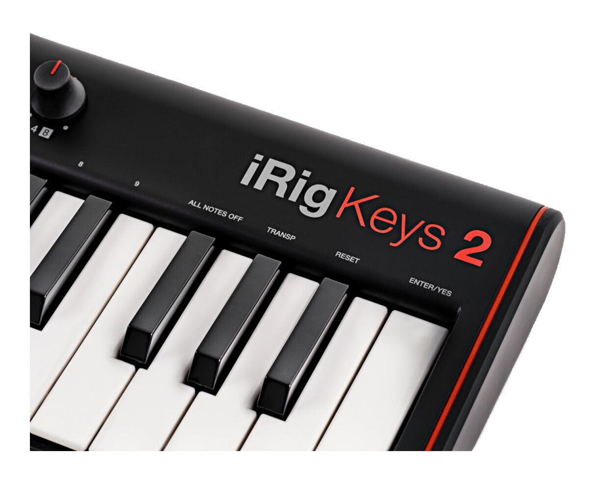 IK Multimedia iRig Keys 2 - compact 37-key MIDI controller - Open Box - Fresh Stock Dated February 2026