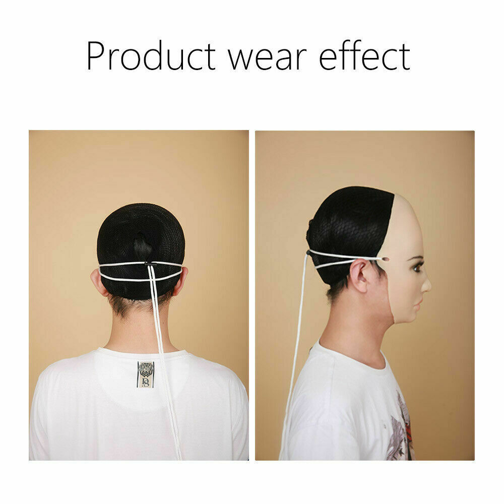 Music poet Soft Silicone Realistic Female Mask Feminizing Costume Crossdressing - Fresh Stock Dated February 2026