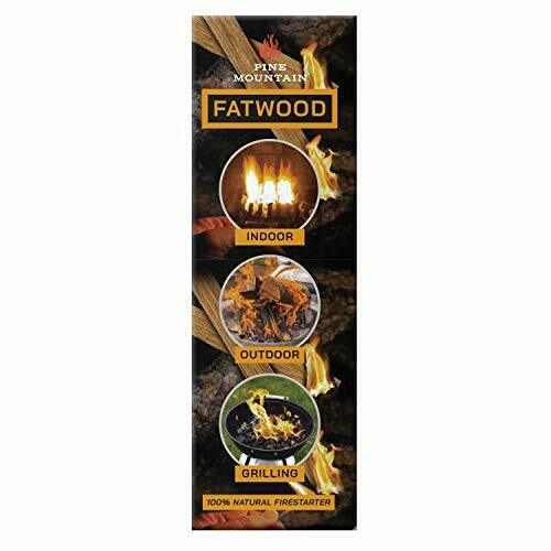 , Indoo StarterStikk 100% Fatwood Natural Firestarting Sticks 1.5 Pound - Fresh Stock Dated December 2025