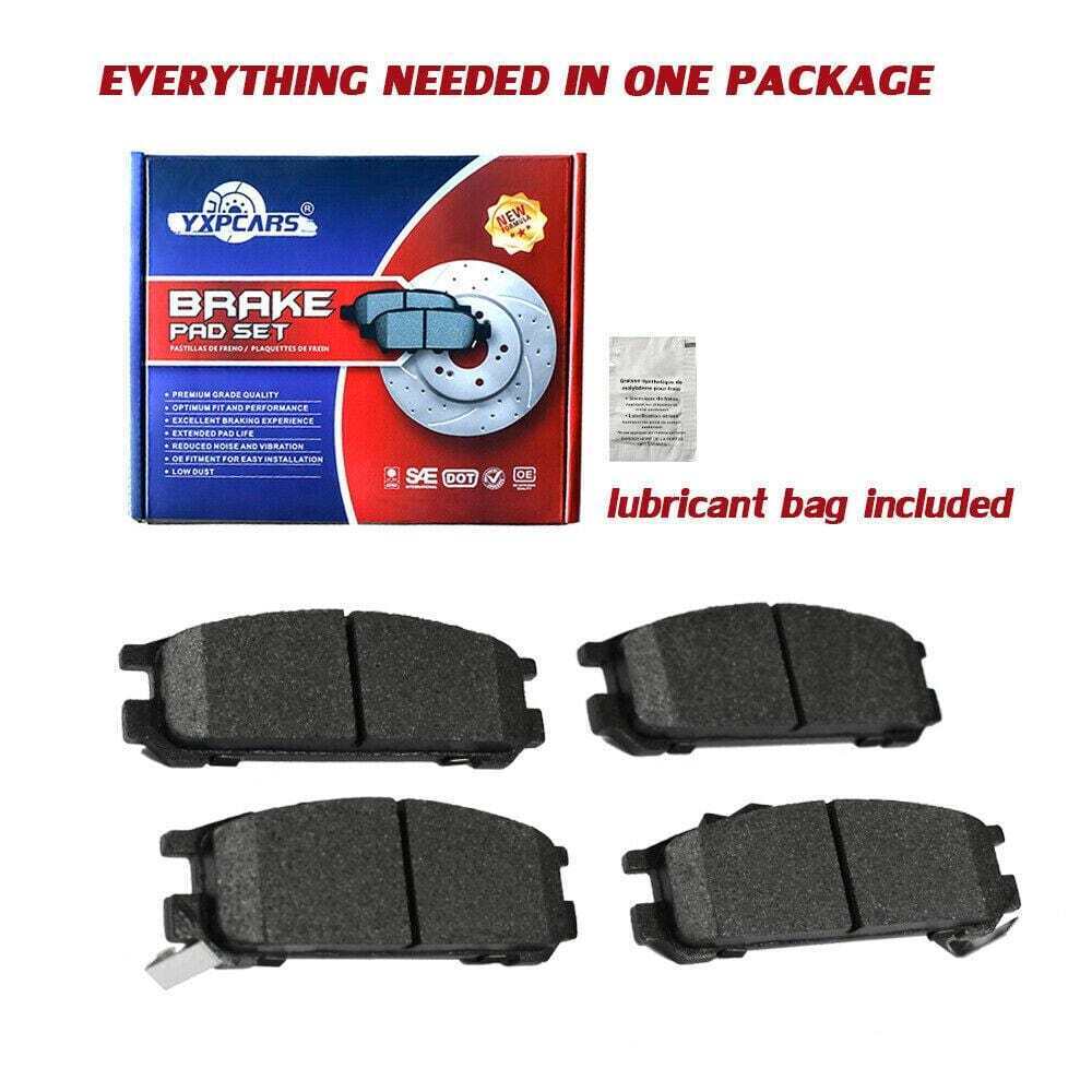 Rear Ceramic Brake Pads D471 - Fresh Stock Dated February 2026