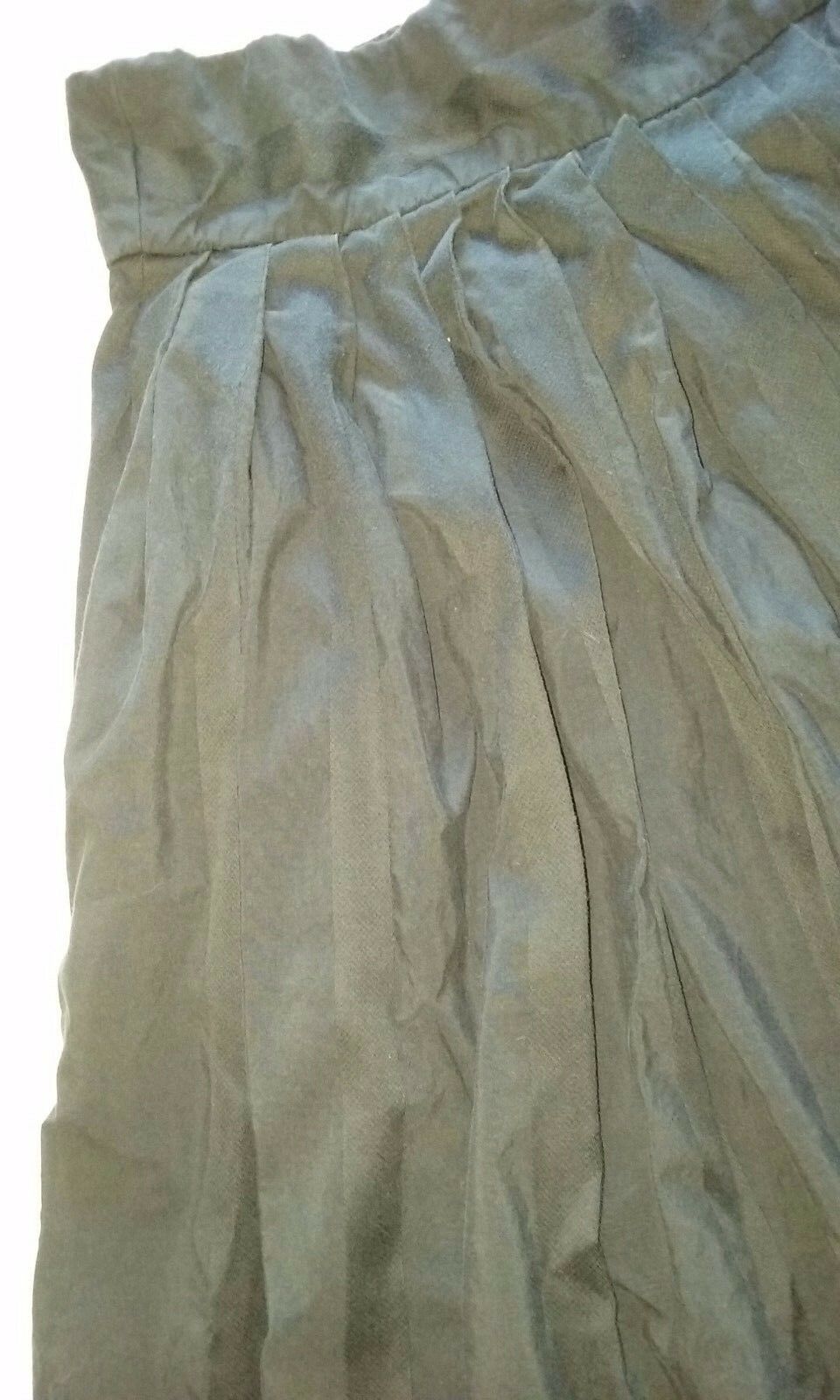 Vintage Perry Ellis Long Black Pleated Maxi Skirt - Size 10 - Good Condition - Fresh Stock Dated February 2026