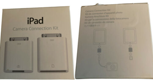 Genuine Apple iPad Camera Connection Kit MC531ZM/A Quantity2(A1362 & A1358) - Fresh Stock Dated February 2026