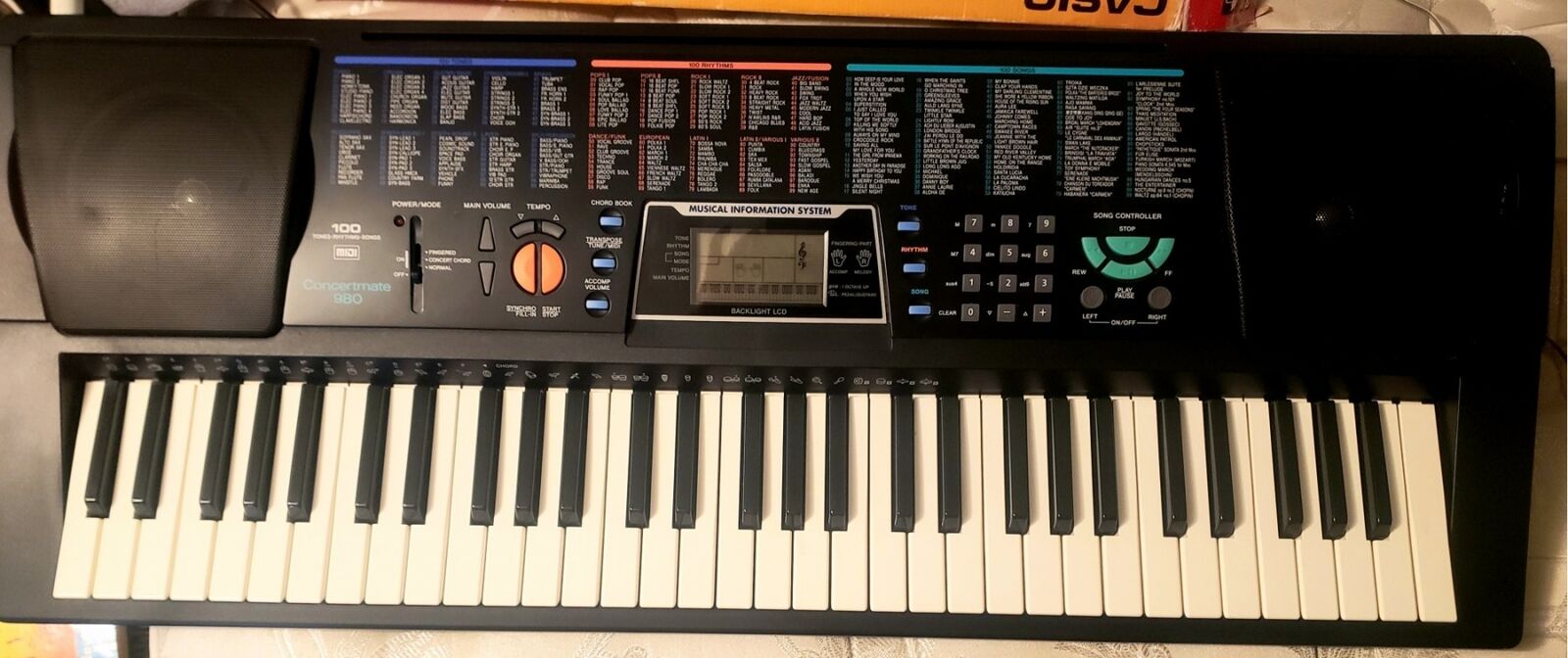 Optimus Concertmate 980 MIDI Controller Electronic Keyboard - Fresh Stock Dated February 2026