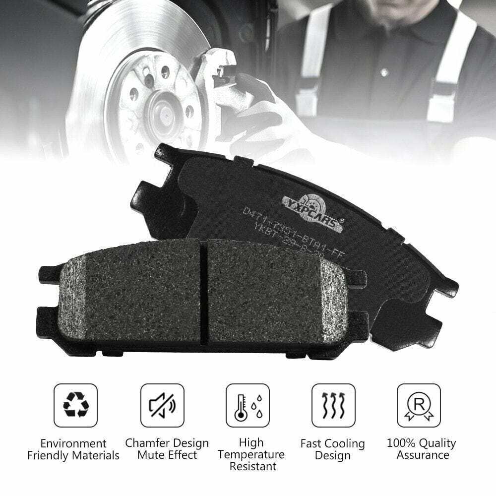 Rear Ceramic Brake Pads D471 - Fresh Stock Dated February 2026