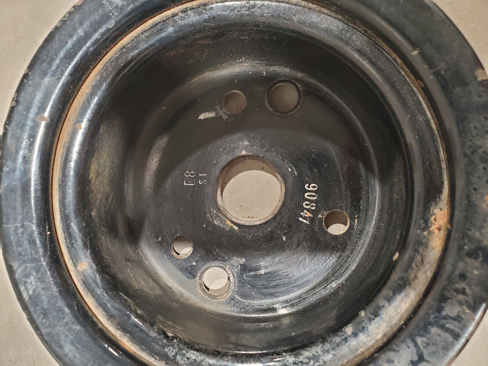 MerCruiser Crank Pulley 4.3 v6 - Fresh Stock Dated February 2026