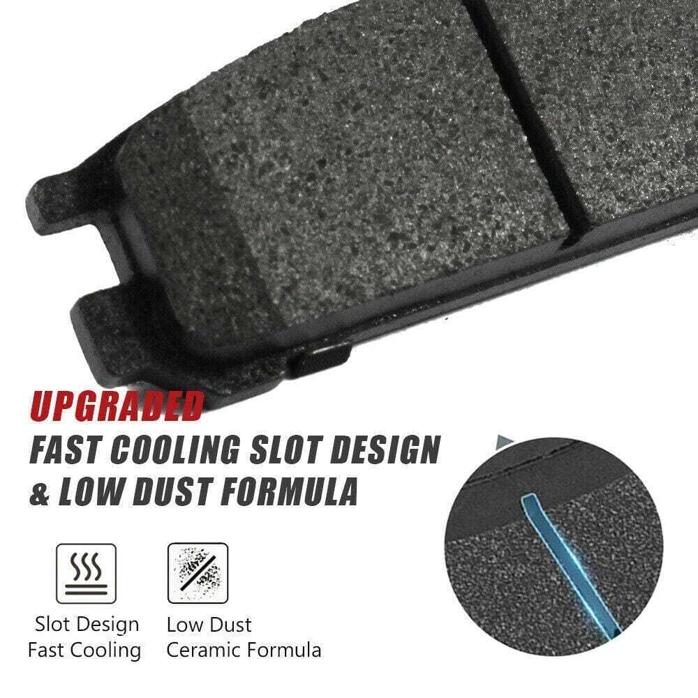 Rear Ceramic Brake Pads D471 - Fresh Stock Dated February 2026