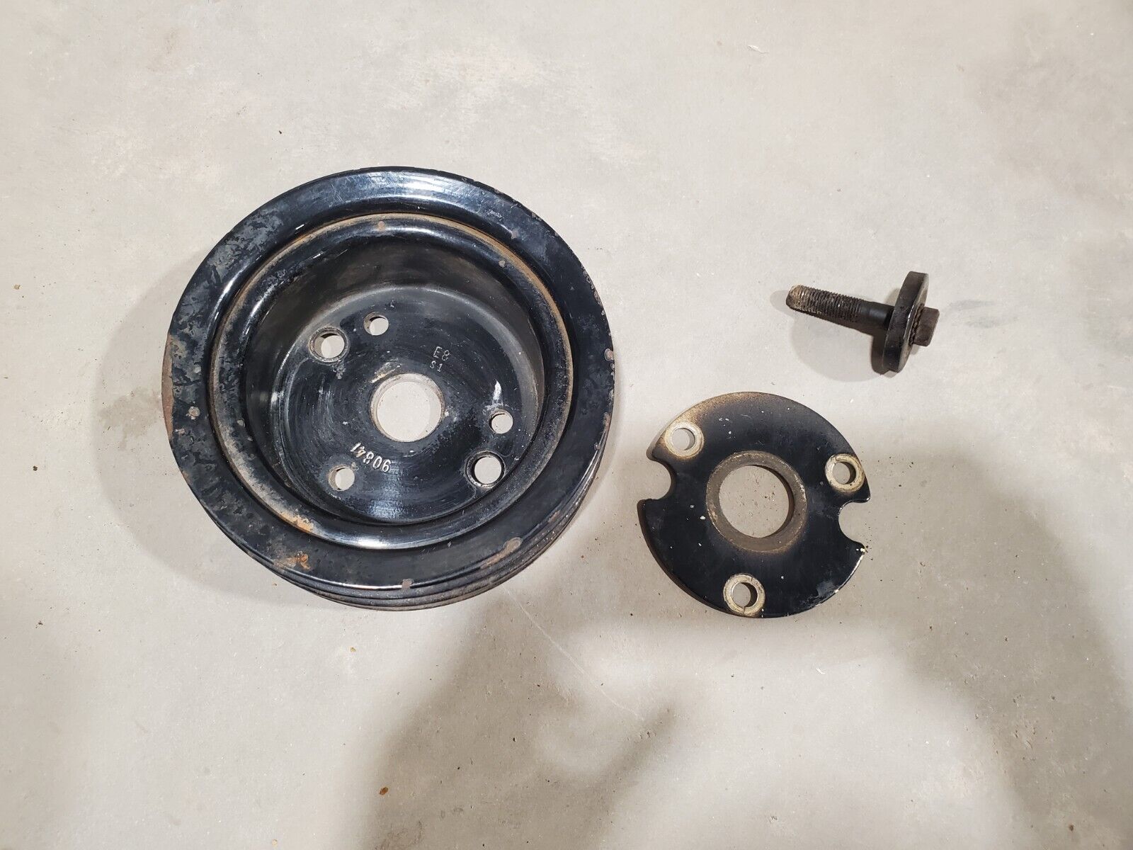 MerCruiser Crank Pulley 4.3 v6 - Fresh Stock Dated February 2026