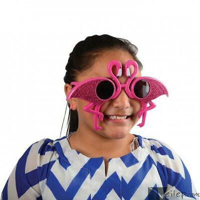 U.S. Toy Sparkly Flamingo Round Lens Novelty Sunglasses, Pink, One-Size 9