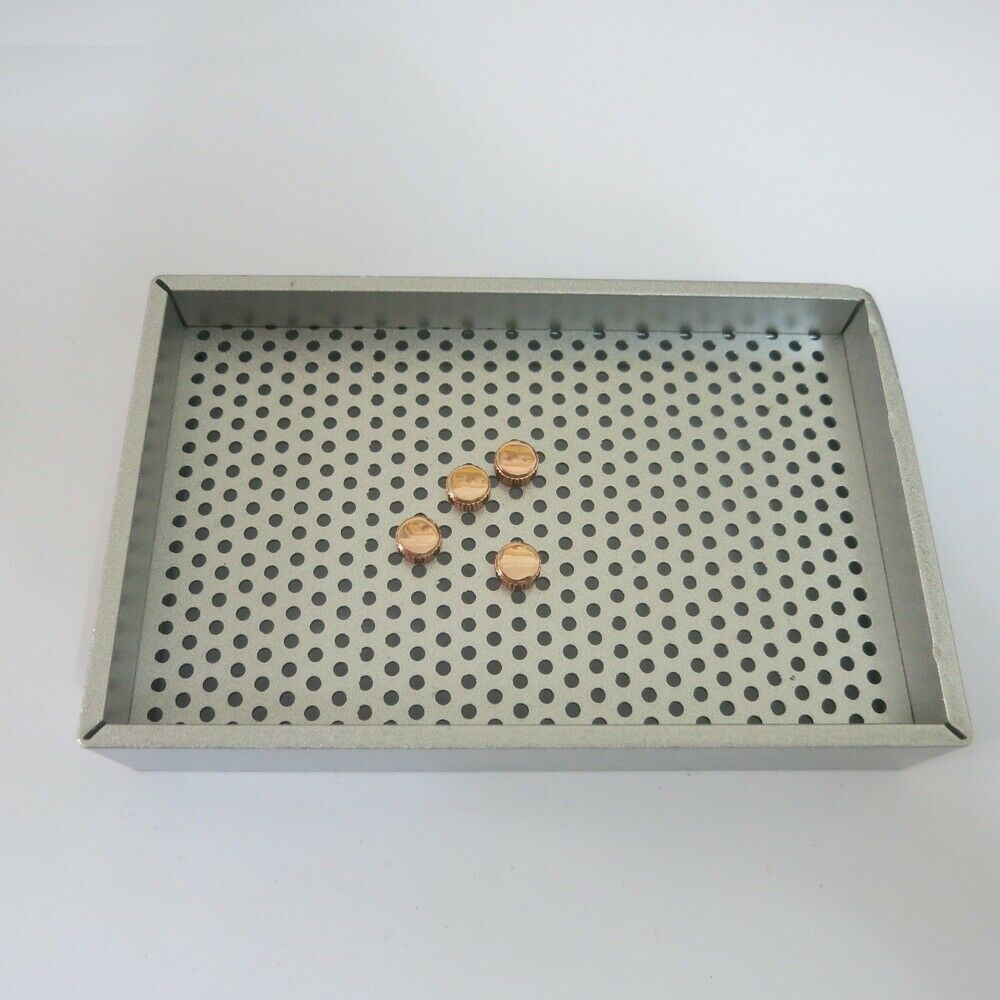 Steel Watch Crowns Drying Dish Drying Tray for Watch Repair Drier Machine - Fresh Stock Dated February 2026