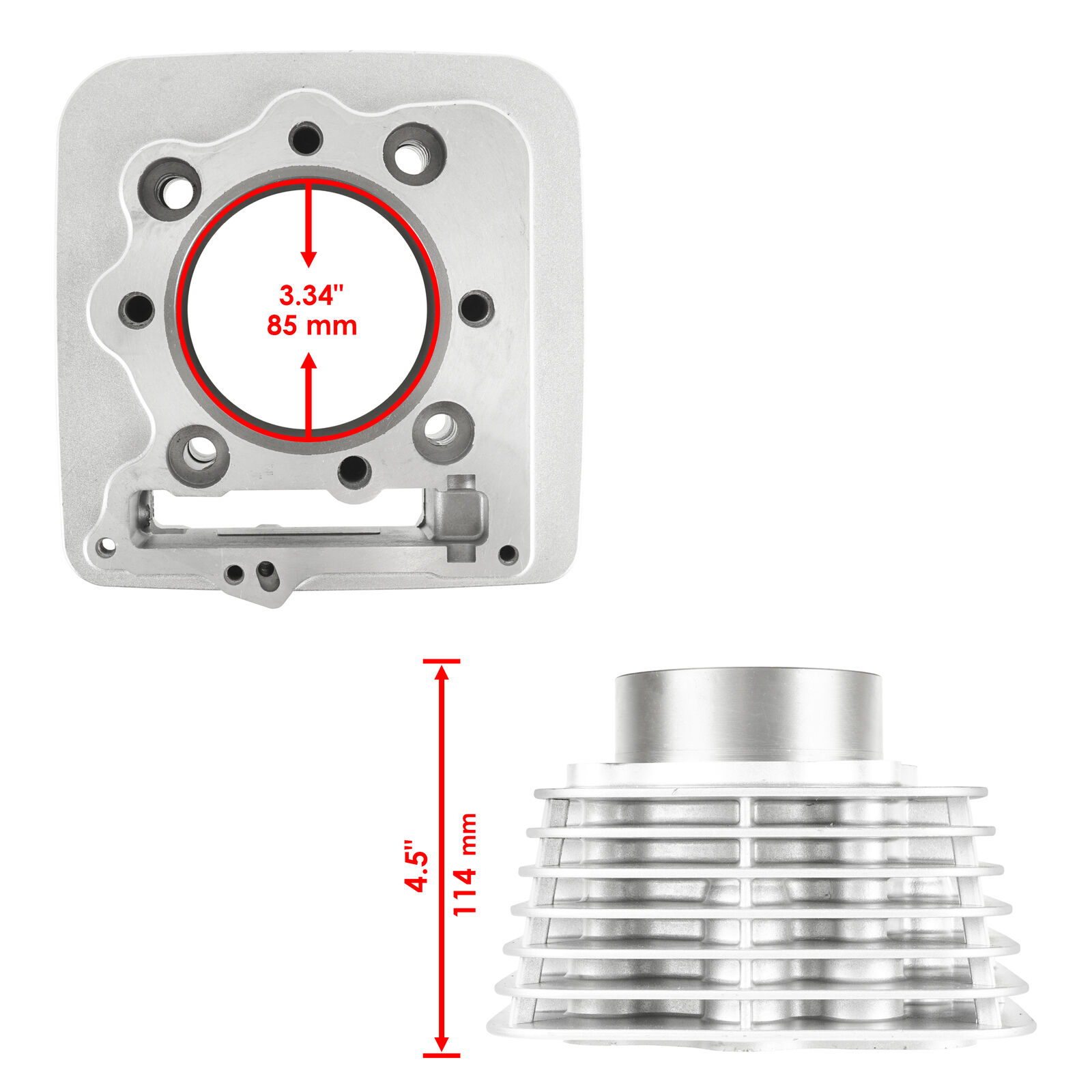 Cylinder Piston Ring Gasket for Honda XR400R 1996-2004 12100-KCY-670 Bore 85 mm - Fresh Stock Dated February 2026