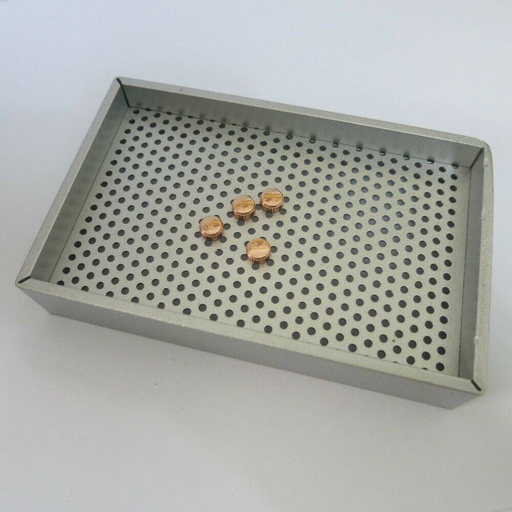 Steel Watch Crowns Drying Dish Drying Tray for Watch Repair Drier Machine - Fresh Stock Dated February 2026