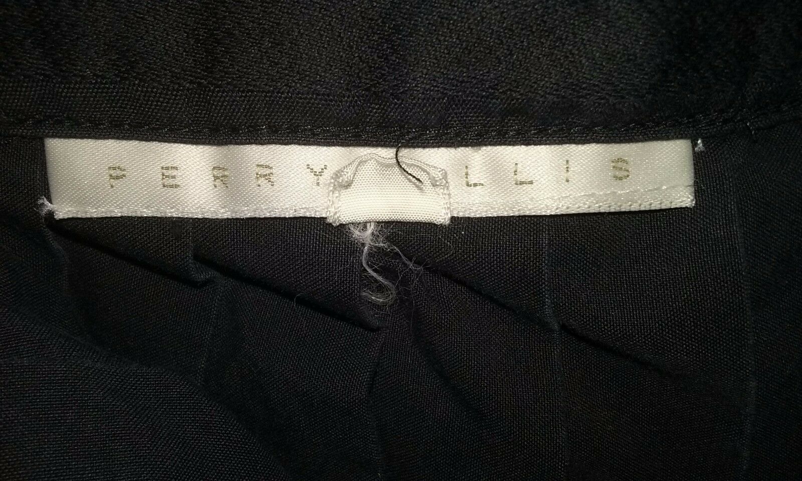 Vintage Perry Ellis Long Black Pleated Maxi Skirt - Size 10 - Good Condition - Fresh Stock Dated February 2026