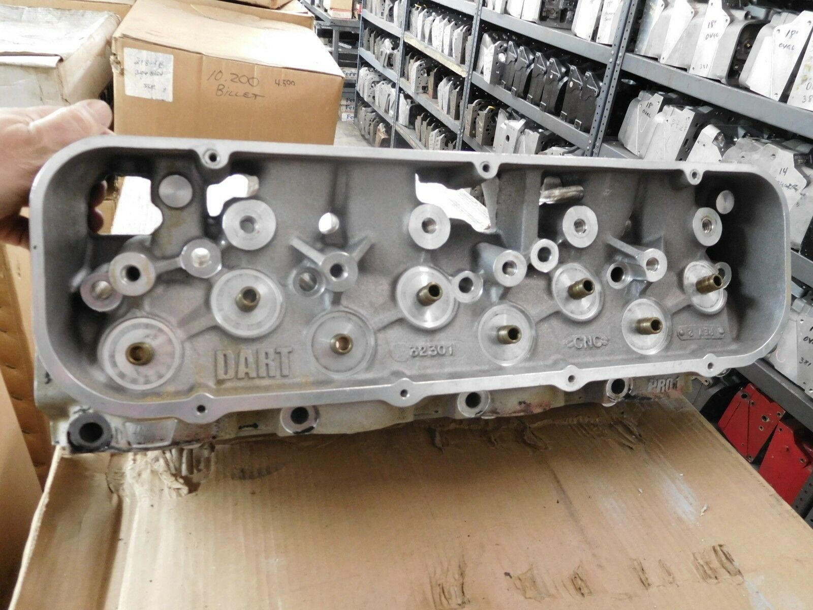 Dart Pro1 335 CNC Aluminum Big Block Chevy Cylinder Heads - Fresh Stock Dated February 2026