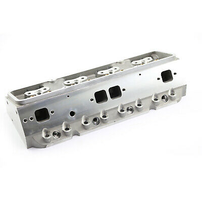 Chevy SBC 350 190cc 64cc Straight Plug Bare Aluminum Cylinder Head - Fresh Stock Dated February 2026