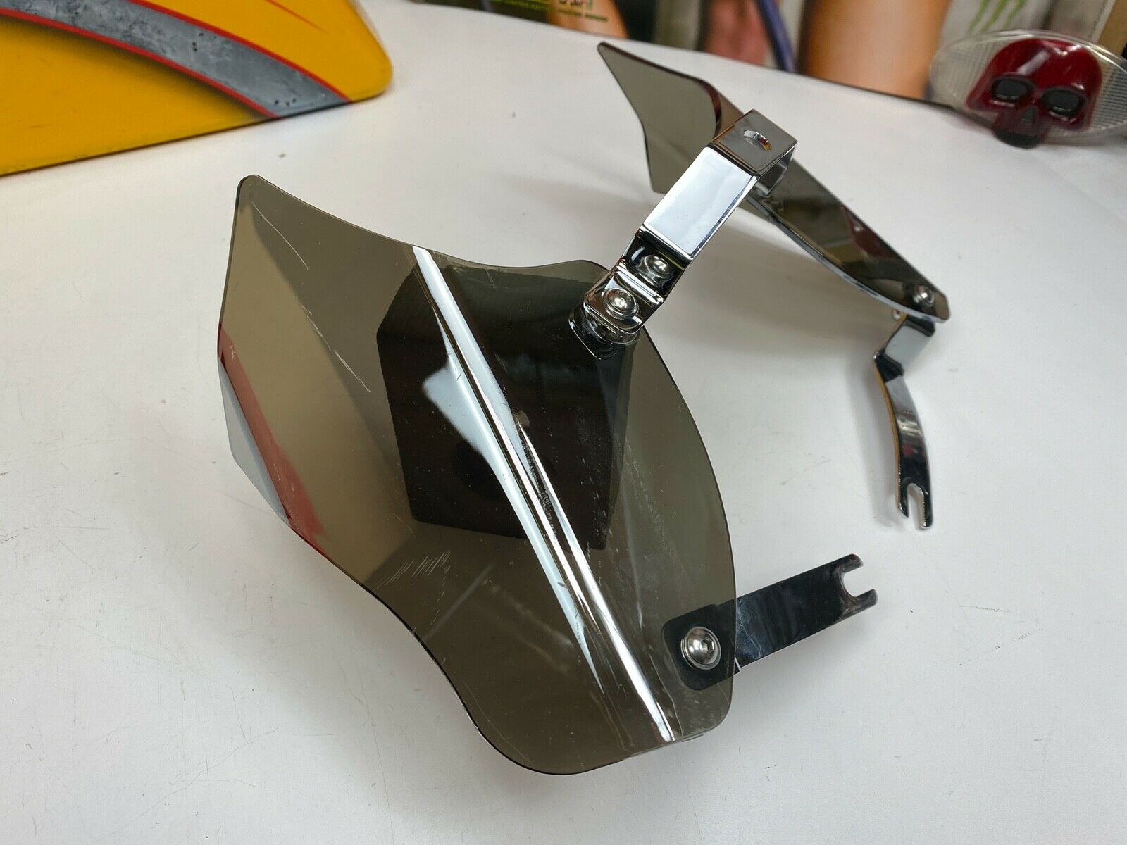 🔥00-17 Harley Kuryakyn Airmaster Smoke Heat Deflectors Softail🔥 - Fresh Stock Dated February 2026