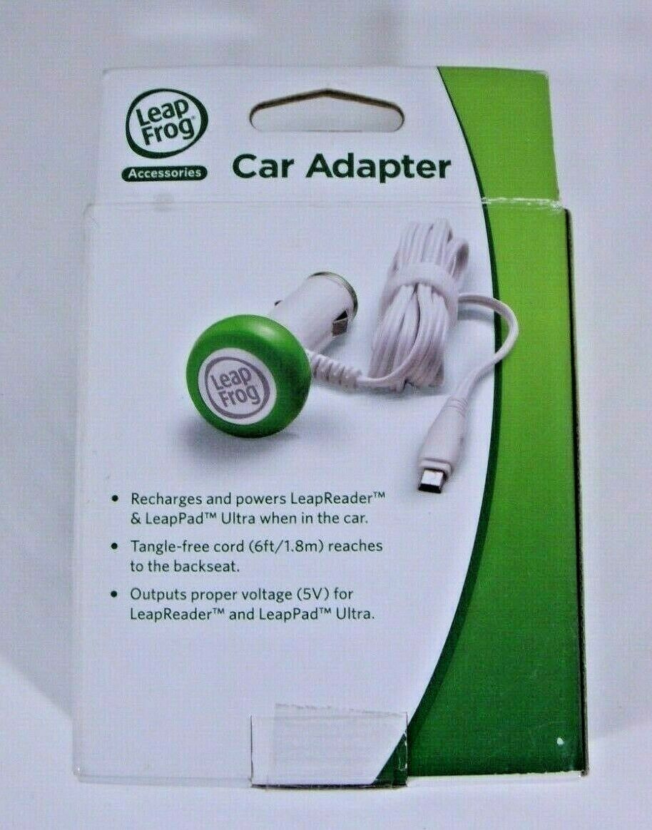 LEAP FROG Car Adapter Works with LeapPad Ultra LeapReader for Ages 4 - 9 - Fresh Stock Dated February 2026